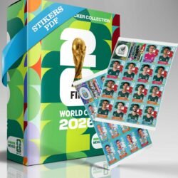 Pack Estampas Mundial 2026 En PDF para imprimir