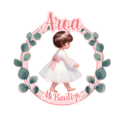 Cake Topper Aroa Bautizo