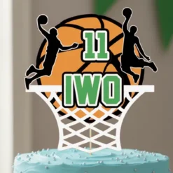 Cake topper Baloncesto