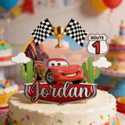 Cake Topper Cars