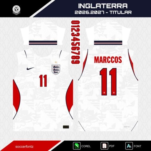Inglaterra Titular 2026.2027-N