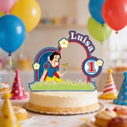 Alternative view of Cake Topper Blanca Nieves