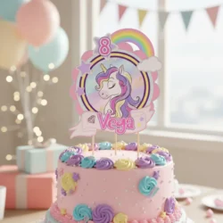Alternative view of Cake Topper Unicornio 1