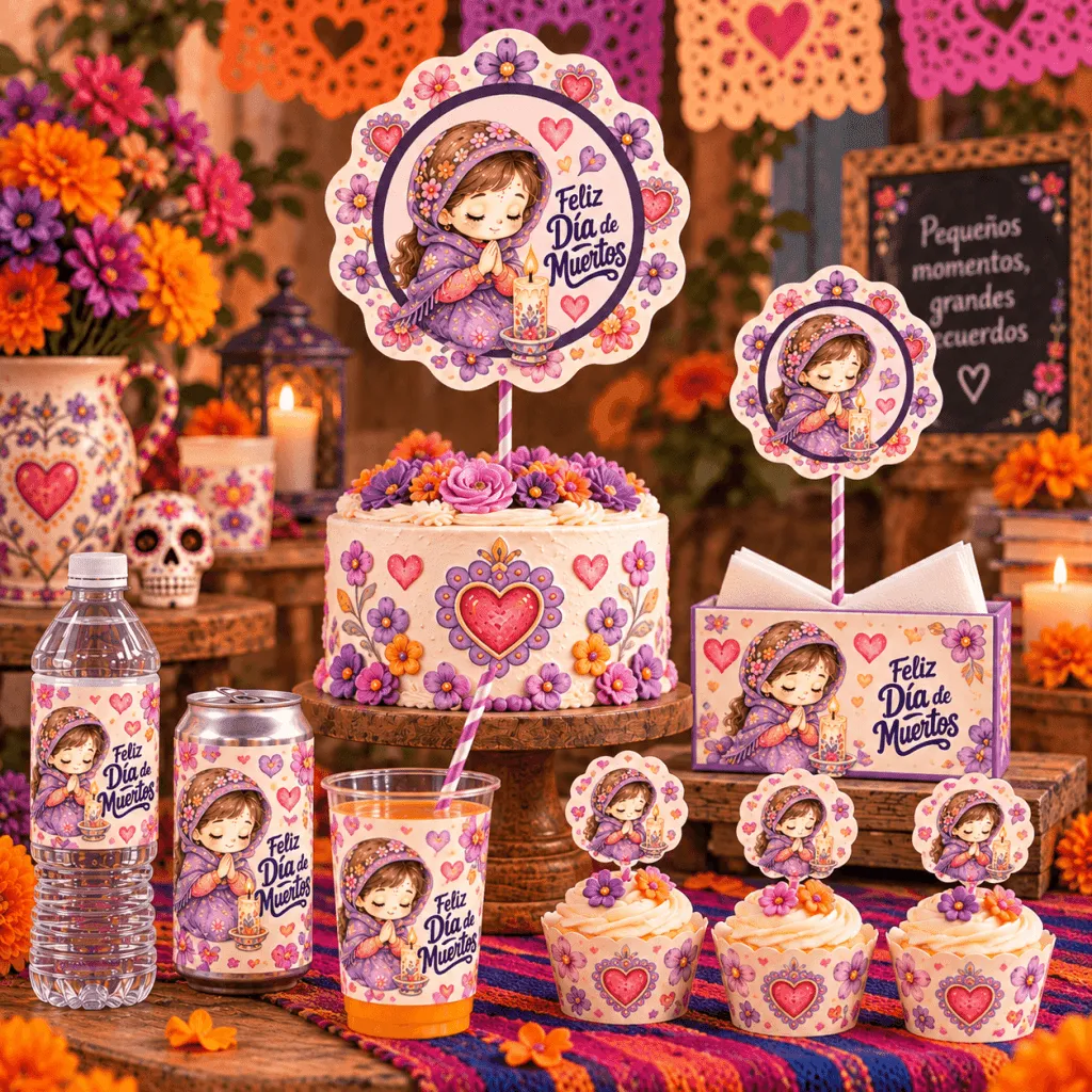 Set de decoración Día de Muertos 2