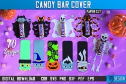 Candy Bar Cover Paper Cut Bundle