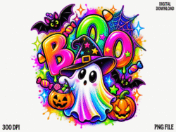 Colorful Cute Halloween Clipart PNG