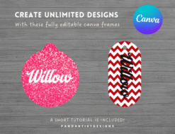 Dog-Tag-Canva-Frame-Bundle-Graphics-76266956-3-580x443