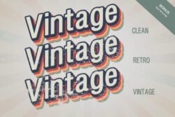 Una visión alternativa de Vintage Fuente