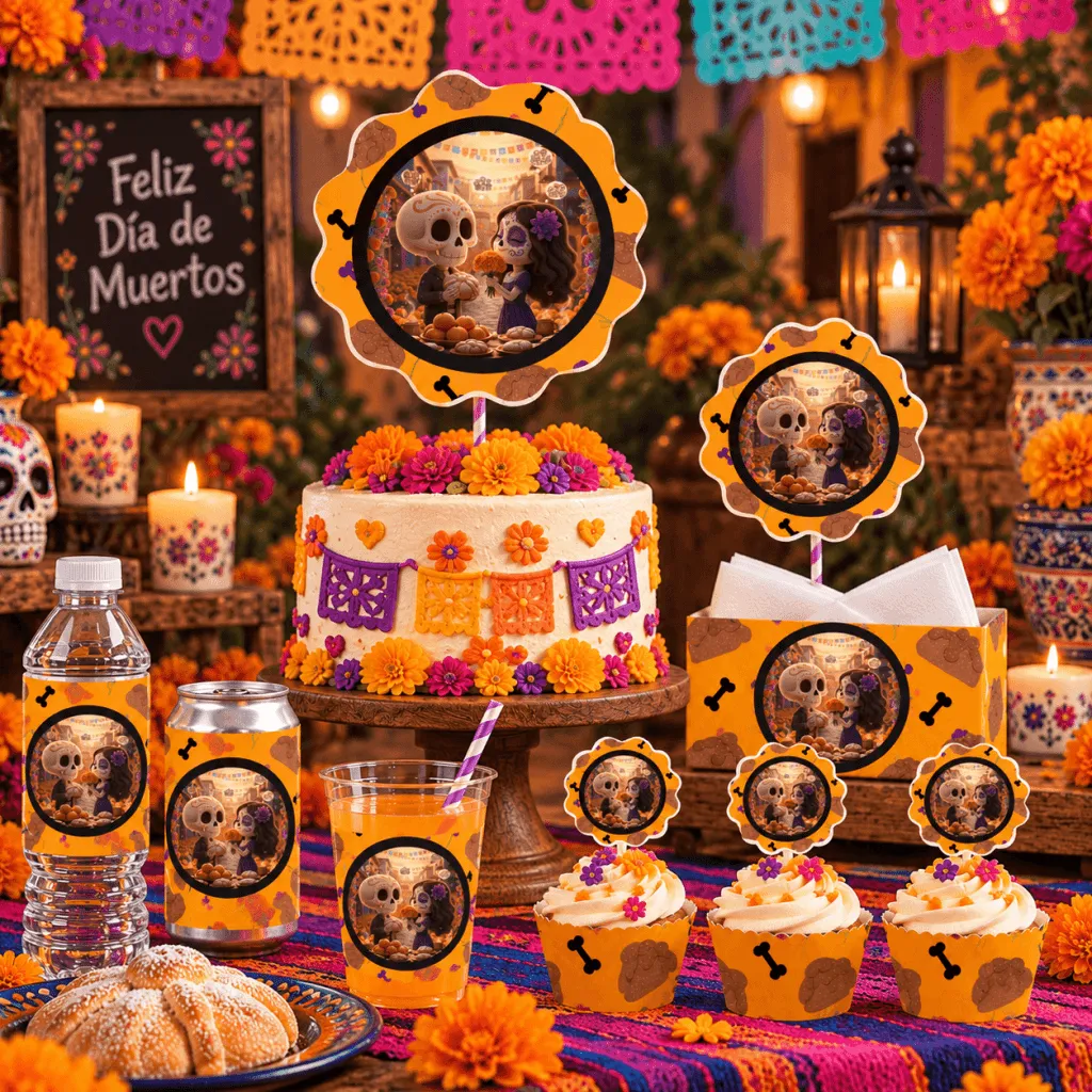Set de decoración Día de Muertos 5