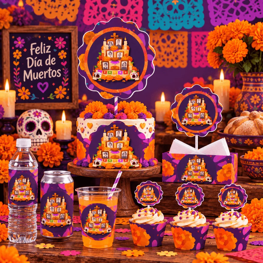 Set de decoración Día de Muertos 6