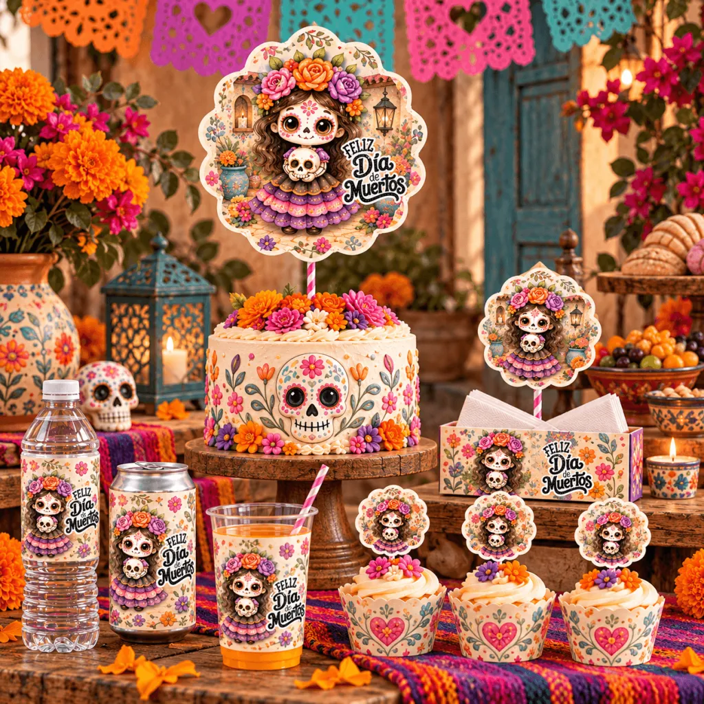 Set de decoración Día de Muertos 7