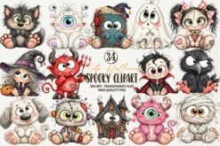 Cute-Halloween-Spooky-Characters-Clipart-Graphics-157576031-1-1-580x387