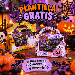 Cajita dulces halloween
